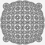白描花纹