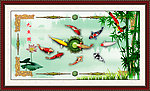 九鱼图