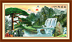 迎客松 松鹤延年