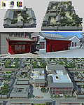 古城 四合院 胡同 鼓楼中医院