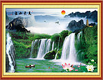 山水风景画
