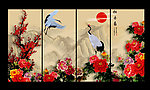 牡丹国画