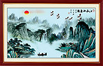 国画山水