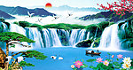 巨幅山水画