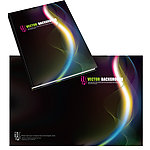 黑色矢量科技画册封面