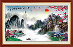 山水国画
