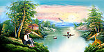油画
