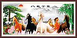 八骏全图
