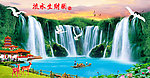 巨幅山水画