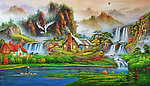 油画 聚宝盆油画