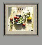 水果 静物 油画 装饰画