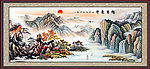 国画山水