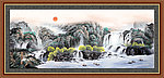 国画山水画