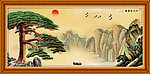 黄山迎客松