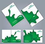 绿色环保画册封面