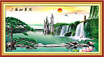 巨幅山水画