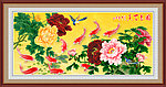 牡丹国画