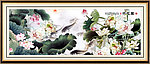 国画荷花