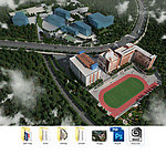 学校鸟瞰
