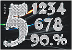 钻石数字