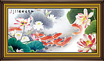 国画荷花