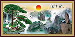 黄山迎客松 迎客松