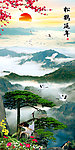 黄山迎客松