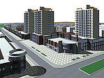 住宅楼效果图