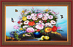 花卉油画