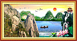 巨幅山水画