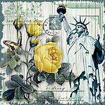 欧美风格油画 装饰画