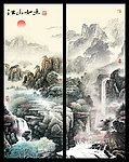 山水移门