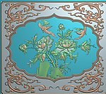 牡丹鸟 花鸟牡丹