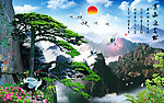 黄山迎客松
