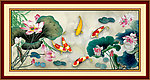 国画荷花