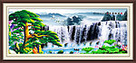 巨幅山水画