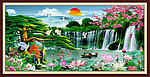 巨幅山水画
