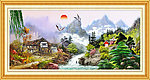 油画风景 欧式油画风景