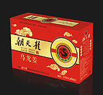 乌龙姜礼盒平面图