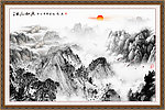 国画山水
