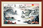 国画山水