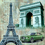 欧美风格油画 装饰画