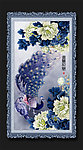 国画牡丹孔雀图