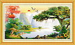油画风景 欧式油画风景