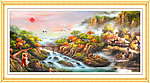 油画山水 风景油画