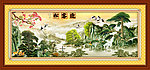 国画 黄山迎客松