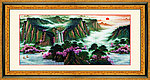 聚宝盆风水画