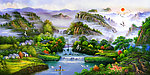 油画