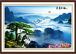 黄山迎客松