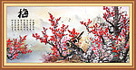 国画梅花
